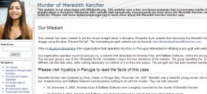 www.murderofmeredithkercher.com